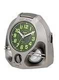  CASIO 10774 TQ-641-9S - Reloj Despertador analógico Gris