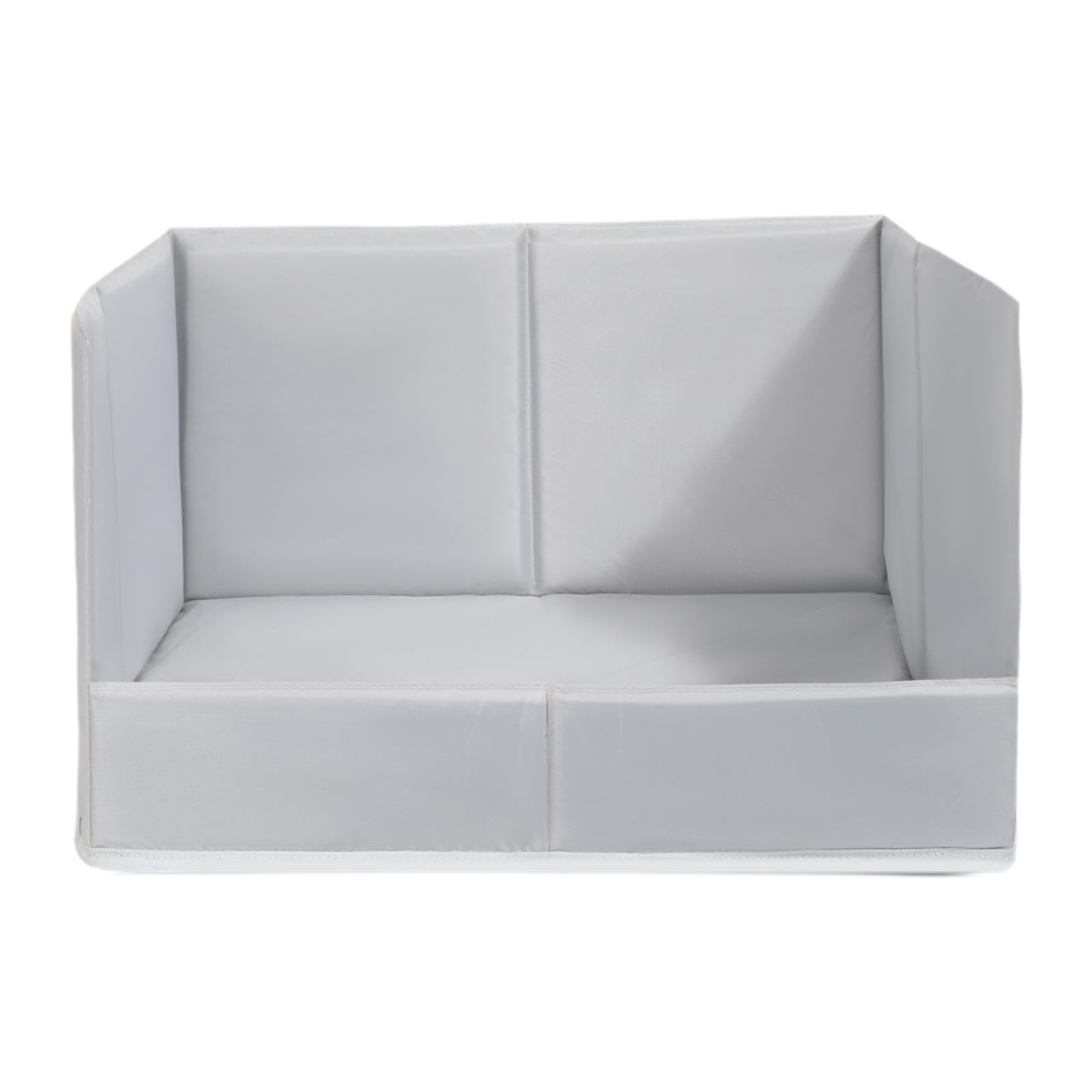 Toilette Pieghevole per Cani con Bordi Alti, Ideale per Cuccioli E Gatti (Adatta Anche per Uso Interno), L 113cmx85cmx41cm