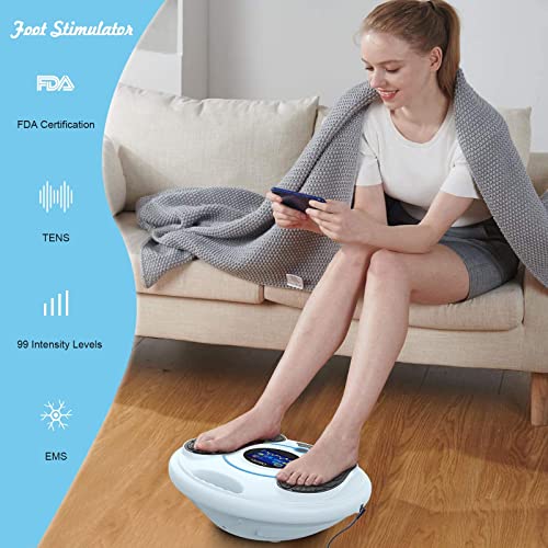 Osito Ems & Tens Foot Circulation Devices- Electric Foot Stimulator Massager Promoter - Fsa Or Hsa Eligible, Boosting Circulation, Alleviate Pain And Aching Feet, Legs And Ankles #TOP1