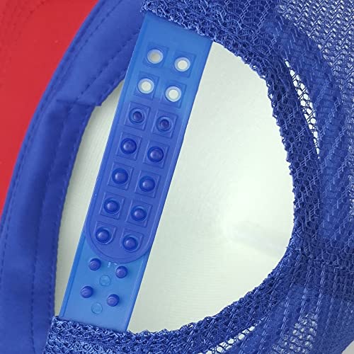 Image of 12 Pack Sublimation Hats for Men Blank Trucker Hats Bulk Snapback Mesh Women Baseball Caps DIY Custom 18 Colors
