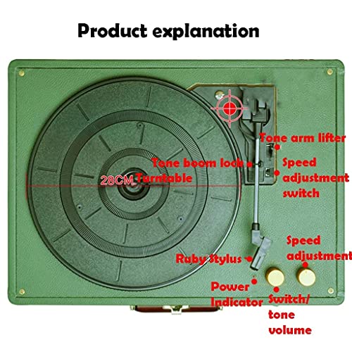 Gramophone rétro, Tourne-Disque Portable Vintage à 3 Vitesses avec Haut-parleurs intégrés, Platine Vinyle Haut-parleurs… - Les Beatles, Paul McCartney, John Lennon, RIngo Starr, George Harrison Gramophone rétro, Tourne-Disque Portable Vintage à 3 Vitesses avec Haut-parleurs intégrés, Platine Vinyle Haut-parleurs… – Image 6