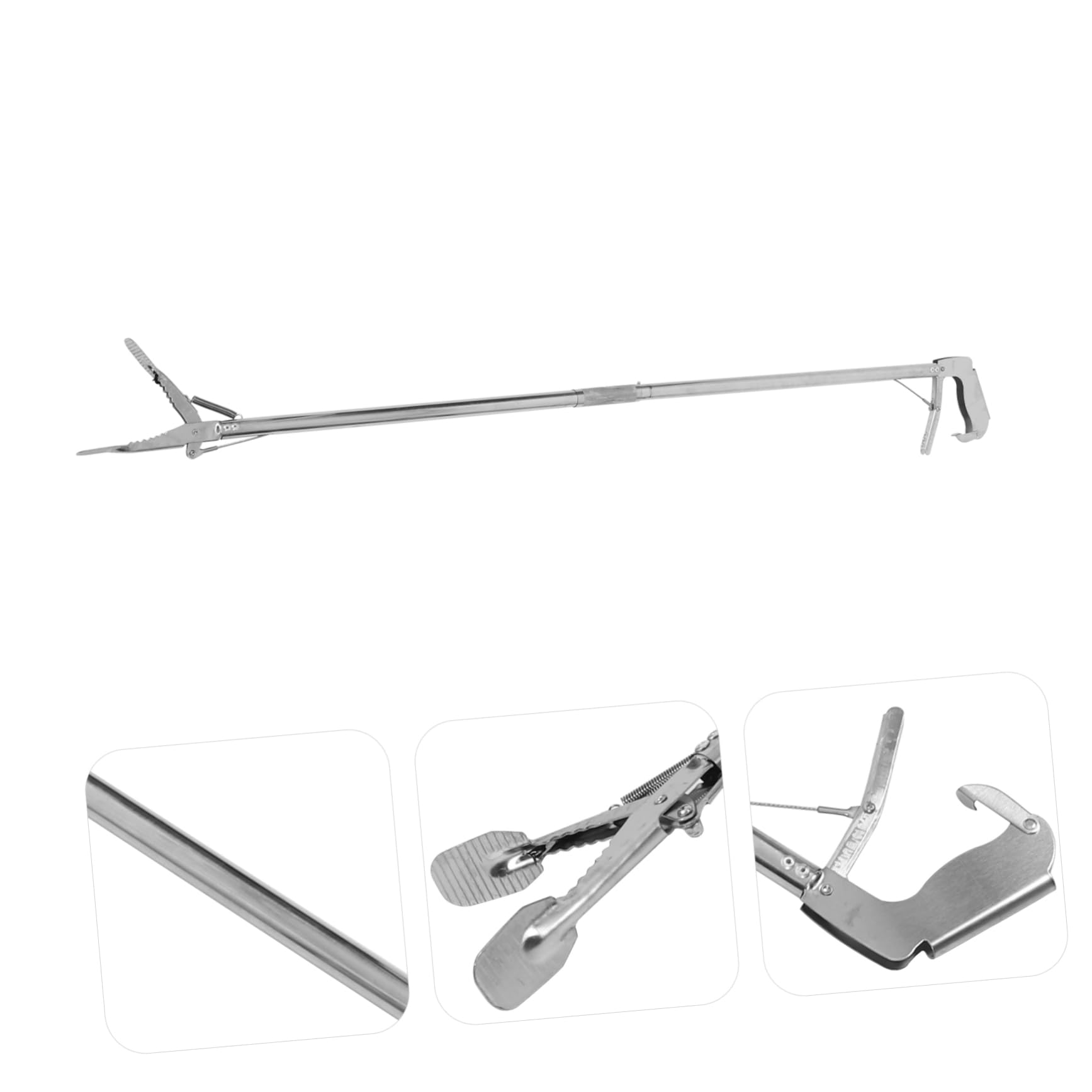 FOMIYES Grabber Clip Clamp Reusable Foldable Hand Gripper for Reaching for Elderly Cleaning