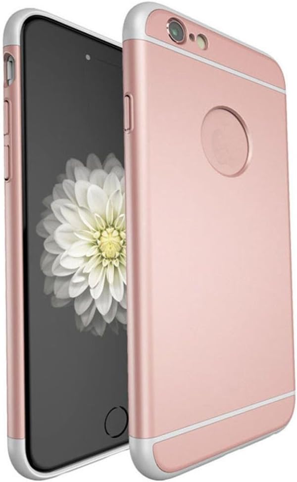 Shockproof Case，ABC For iPhone 6/6S Plus Luxury Ultra-thin Armor Back Case (Rose Gold)