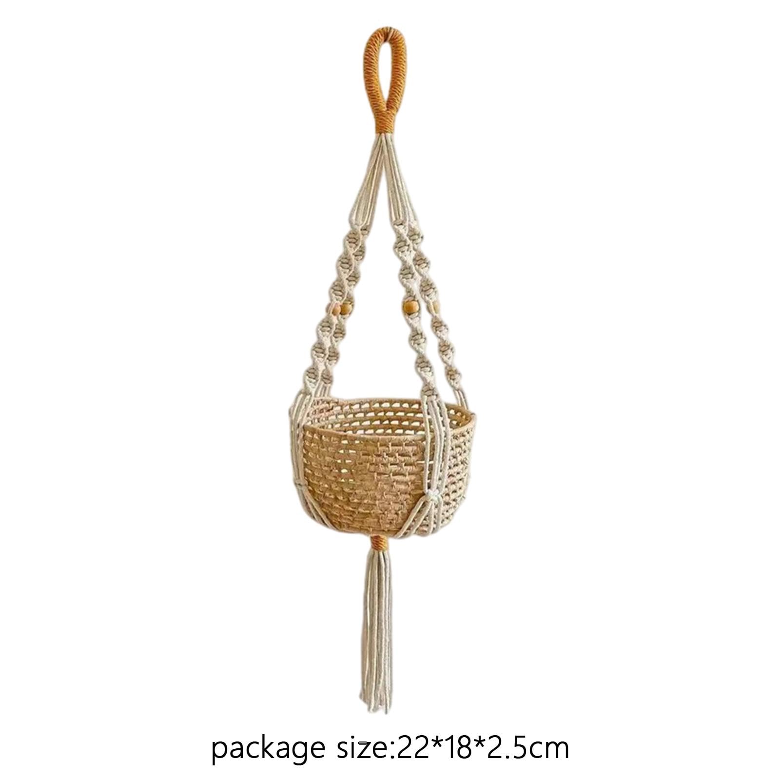 Lot de 10 suspensions d'intérieur en macramé pour porche, fenêtre, cuisine, style 0002