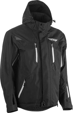 Fly Racing Incline Winter Jacket Mens Waterproof, Windproof Shell for Snowmobiling, Skiing & Winter Sports