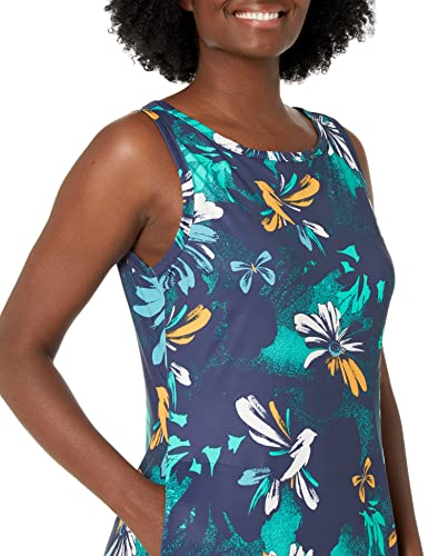 Columbia Women's Chill River Printed Dress, Nocturnal Daisy Party Multi, Medium #TOP2