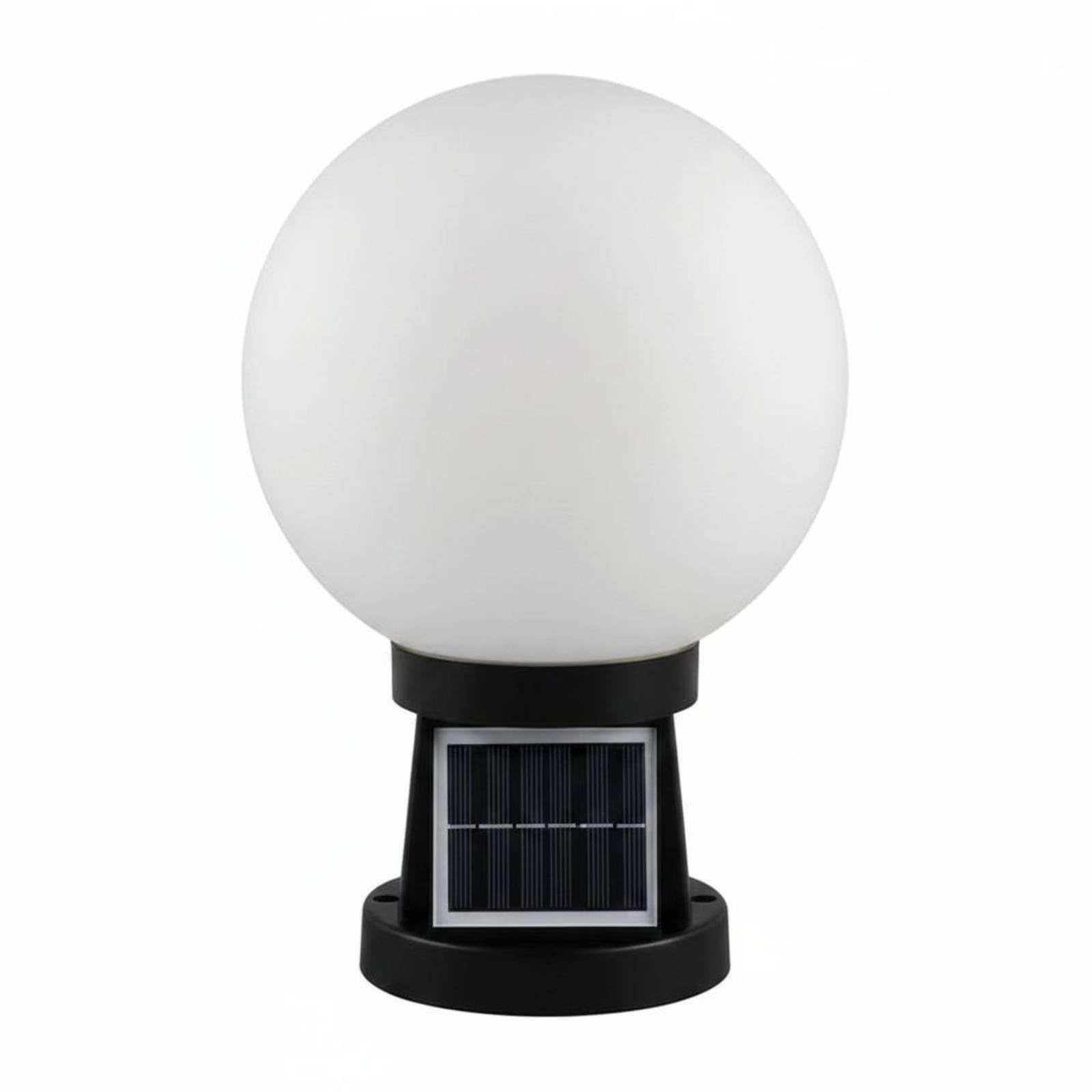 Energy Saving Solar Post Cap Light Automatic Dusk to Dawn Solar Fence Post Light Daytime Charging Outdoor Lighting IP65 Waterproof for Yard, Villa, 25-25cm-image-43