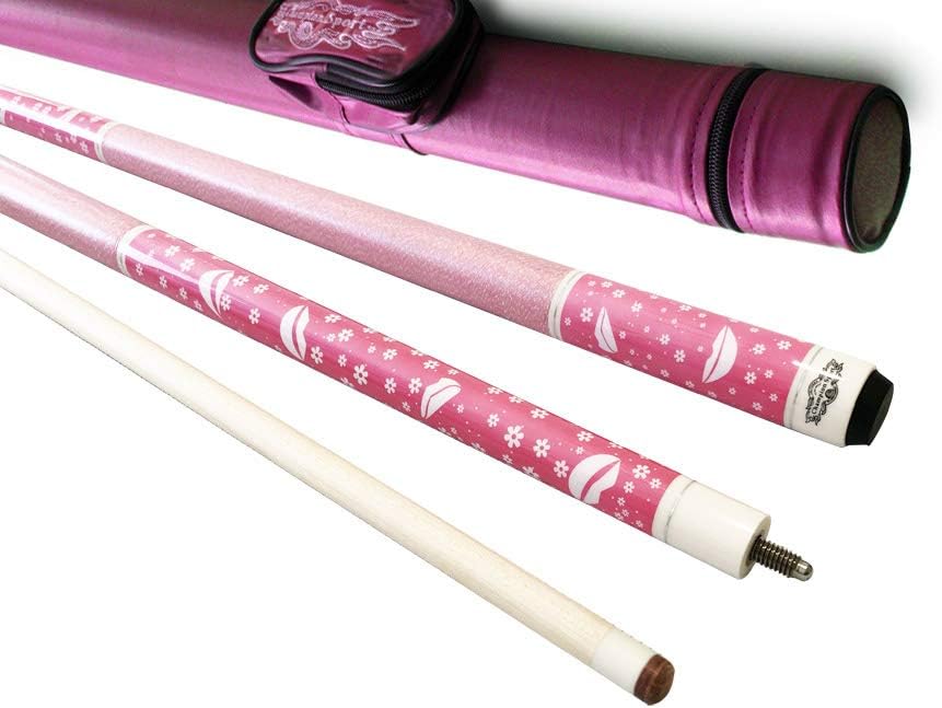 Champion Billiard Pink Girl Maple Pool Cue Stick, Champion