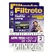 Filtrete Healthy Living Ultra Allergen Deep Pleat AC Furnace Air Filter, Delivers Cleaner Air Throughout Your Home, MPR 1550, 20 x 25 x 4 (3-3/4 Actual Depth), 2-Pack