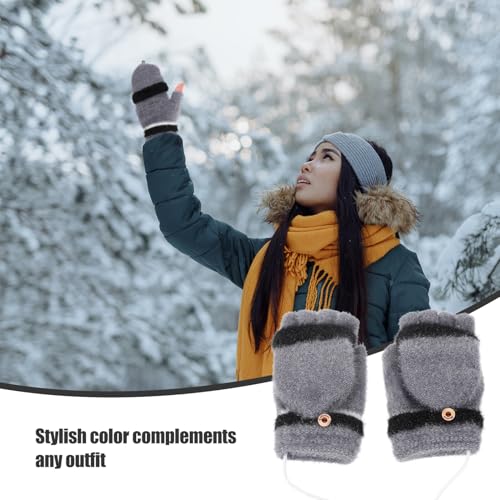 Guantes térmicos USB contra manos frías y dedos entumecidos 3