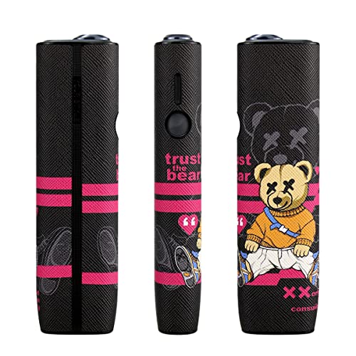 Case for iqos (only for iluma one) cover PU Leather Protective Cigarette accessories Portable (pink)