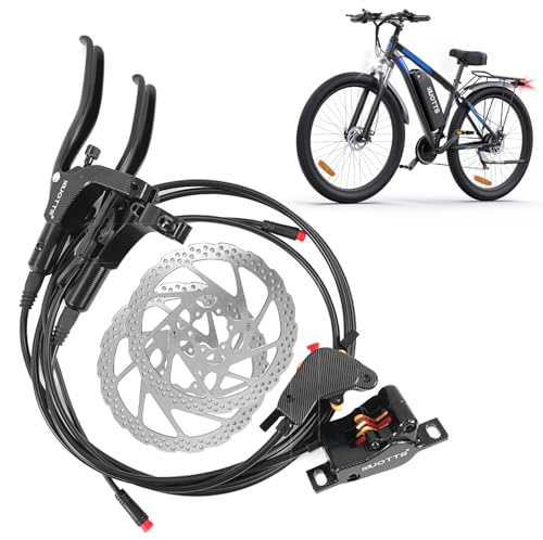1 par de frenos de disco hidráulico para bicicleta eléctrica, frenos de disco hidráulicos de aleación de aluminio, freno de bicicleta para duotts C29