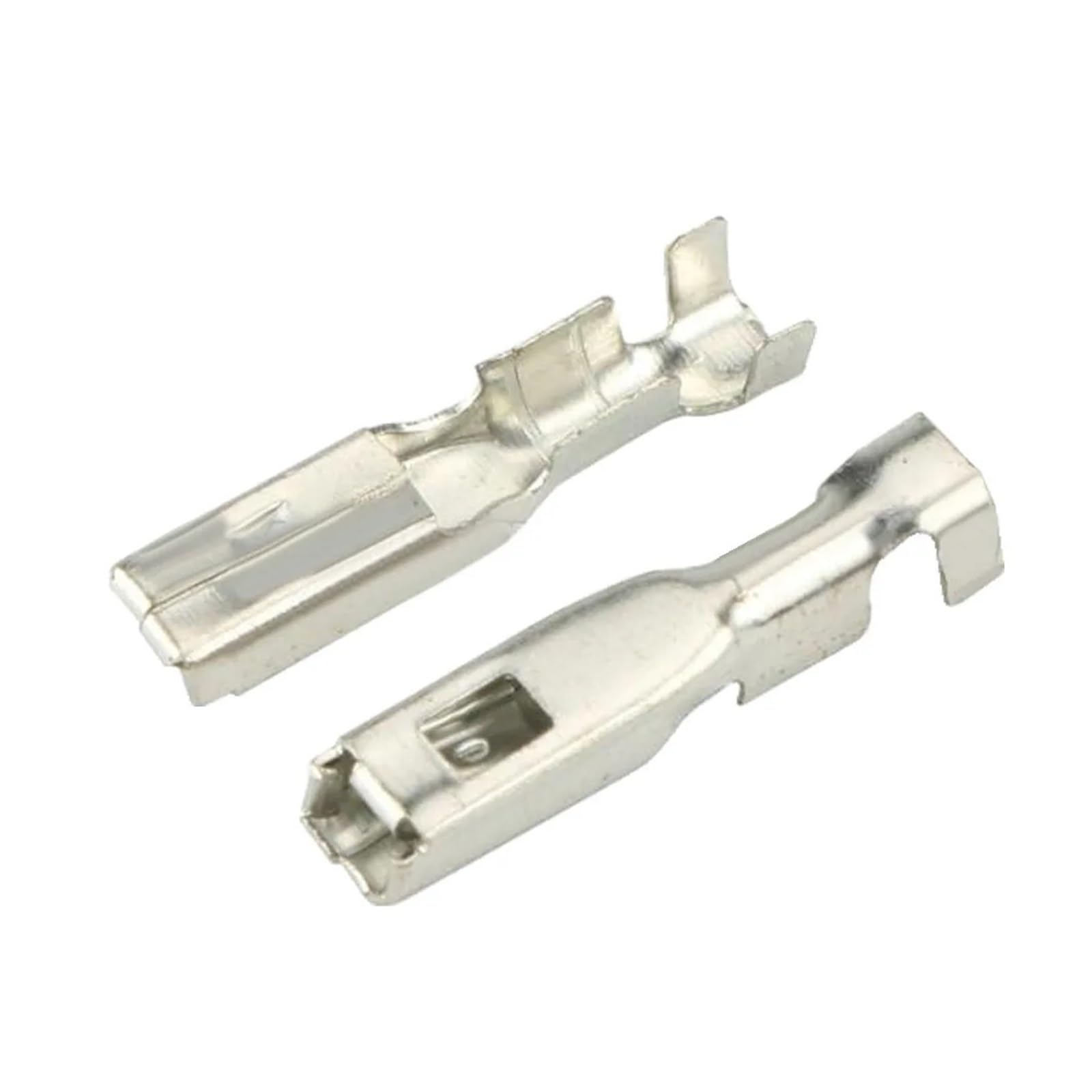 LTRAJUYNH 100 PCS 2.8 series copper terminal rectangular terminal connector terminal block hole DJ621-F2.8A