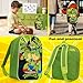 Get Trend Teenage Mutant Ninja Turtles Mini Backpack Kids Toddlers 12x9” Rucksack Kindergarten Bag Preschool Sports Backpacks 3+ Gifts for Kids (Green TMNT)