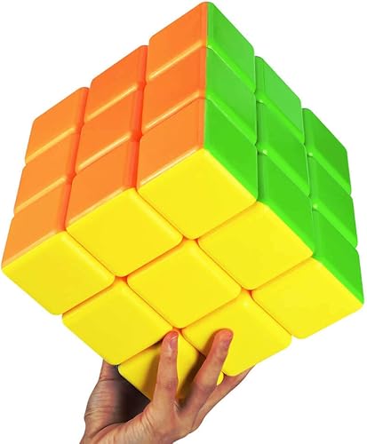 Super 3x3x3 Stickerless Speed Cube 7.1 in Juguete educativo grande
