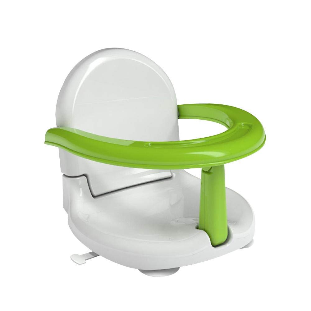 Siège de Bain, siège de Bain pivotant, siège de Bain Pliant, siège de Bain pivotant Orbital pour bébé, siège de Baignoire pour bébé pour Le Bain Assis avec Support de Dossier et ve
