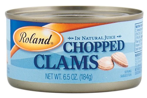Clams,Chopped