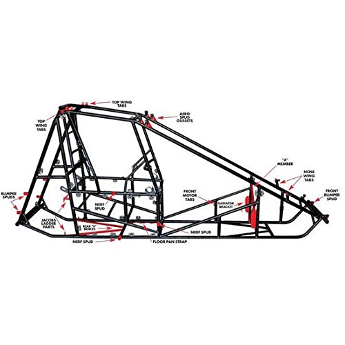 Kit de barras de seguridad Eagle Outlaw Sprint LH/RH miniatura 6