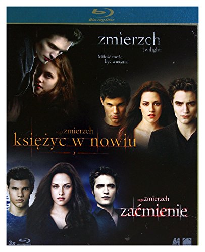 Twilight / Twilight Saga: New Moon, The / Twilight Saga: Eclipse, The [3Blu-Ray] [Region Free] (English audio. English subtitles)