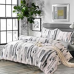 Grey Art Comforter Set
