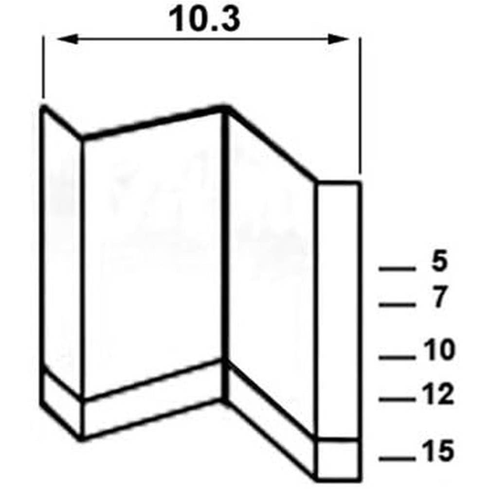 3.000 grapas marco 10-12 - 10,3 x 12 mm - D-Work