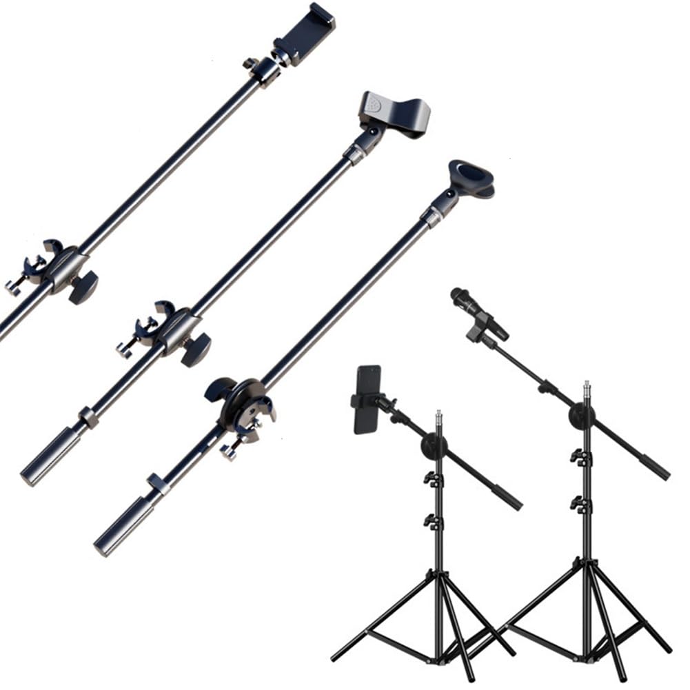 Stage Equipment Accessory Crossbar Mic Stand Clamp - 360?? Rotating ...
