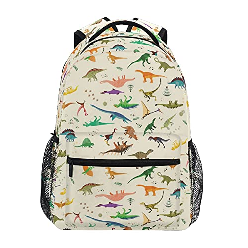 Dinosaur Pattern Backpack School Bag Travel Daypack Rucksack For Students #TOP6