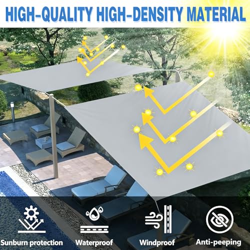 Toldo impermeable para evitar goteras en balcones y terrazas 7