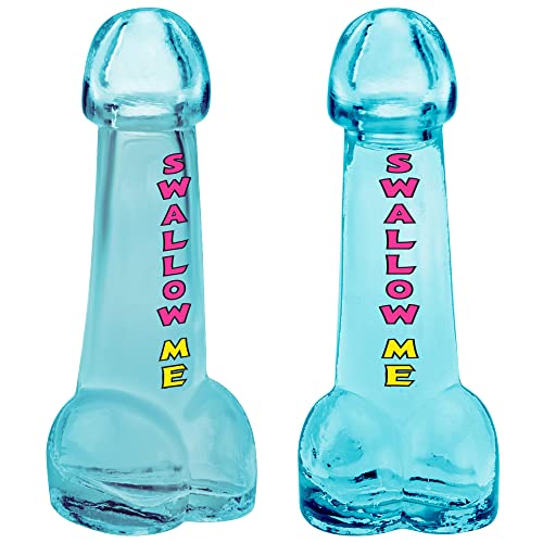 Funny 'Swallow Me' Shot Glass for Men & Women, Hilarious