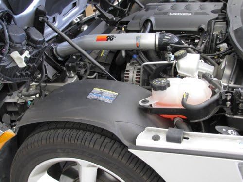 K&N Typhoon Cold Air Intake Kit + Filter Silver 69-8432TS 08 for 07-09 Saturn Sky 2.4L L4