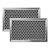 JX81J WB02X11124 Microwave Charcoal Filter Replacement Compatible with G.E, hot-point Microwave Oven...