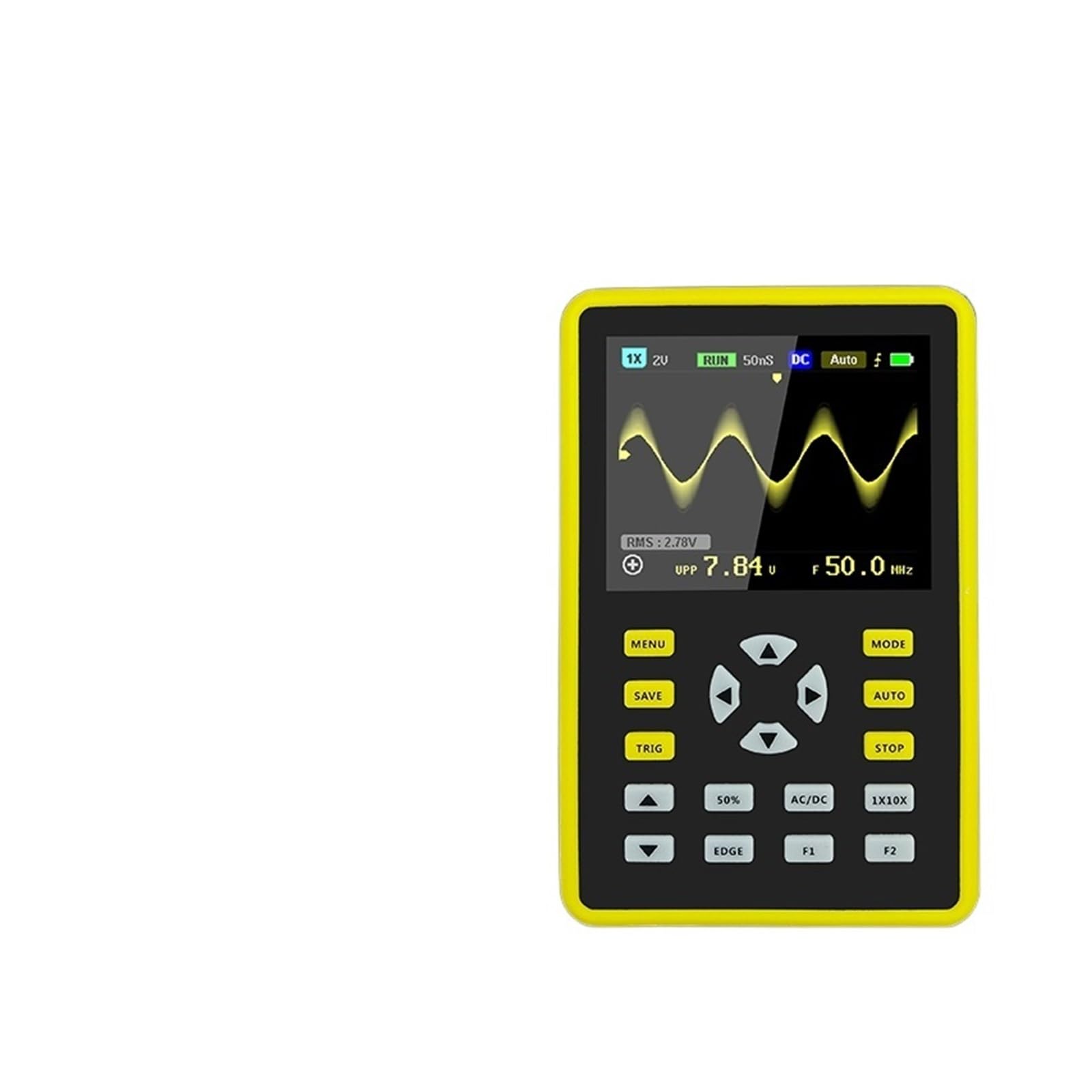 Osciloscopio digital Mini osciloscopio digital de mano 5012H Tasa de muestreo de 500 MS/s Ancho de banda analógico de 100 MHz