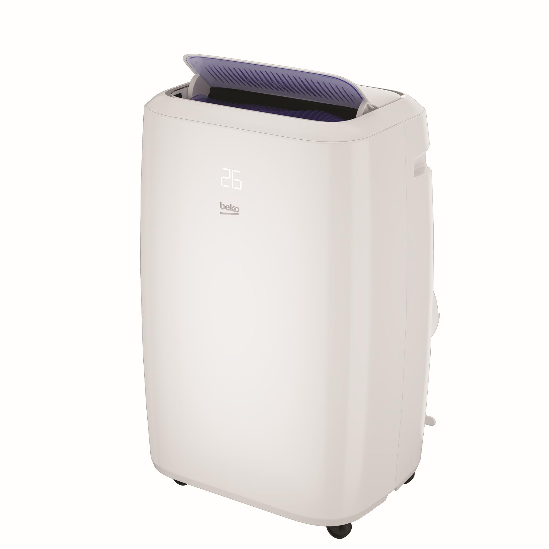 Beko - BPN112C - Climatizzatore Portatile, 12000 Btu, Raffrescamento, Funzione Deumidificazione - Bianco, 44 x 33,5 x 71,5h cm (Ricondizionato)