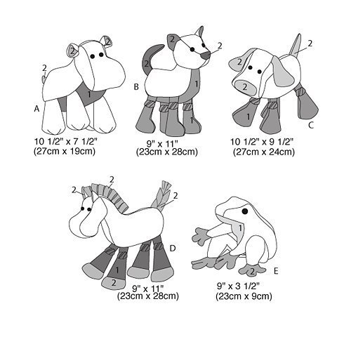 mccalls stuffed animal patterns