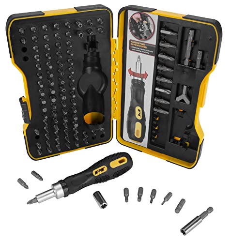 Performance Tool W1719 Ratcheting Bit Driver Set,101-Piece #TOP8