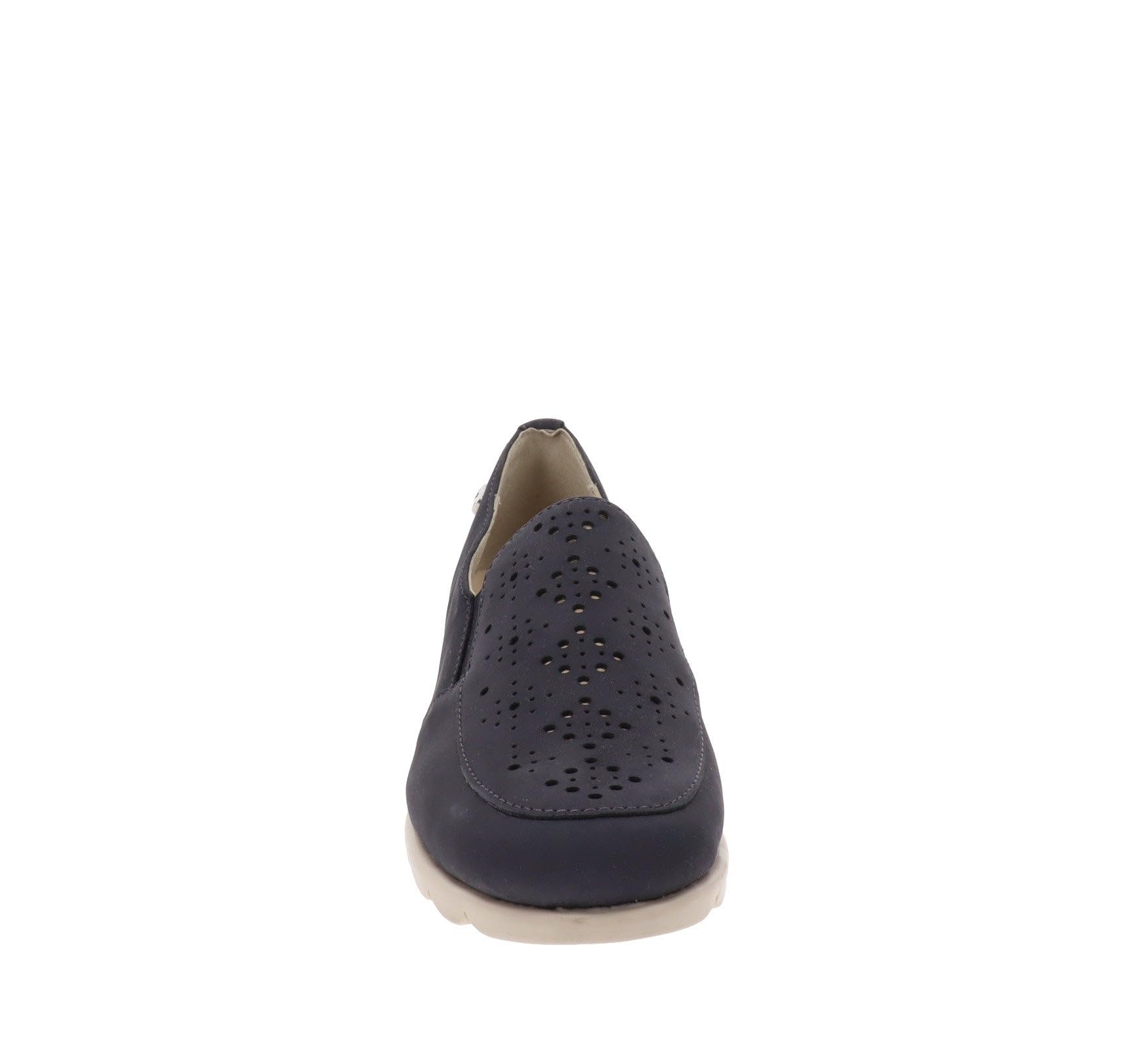 Valleverde VS10332A Mocassino Sneakers Donna Zeppa Pelle Blu