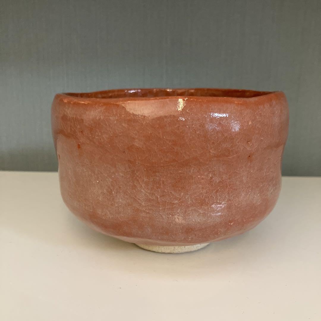 Amazon | 抹茶茶碗 赤楽茶碗 茶道 松楽 | ノーブランド品 | 抹茶碗