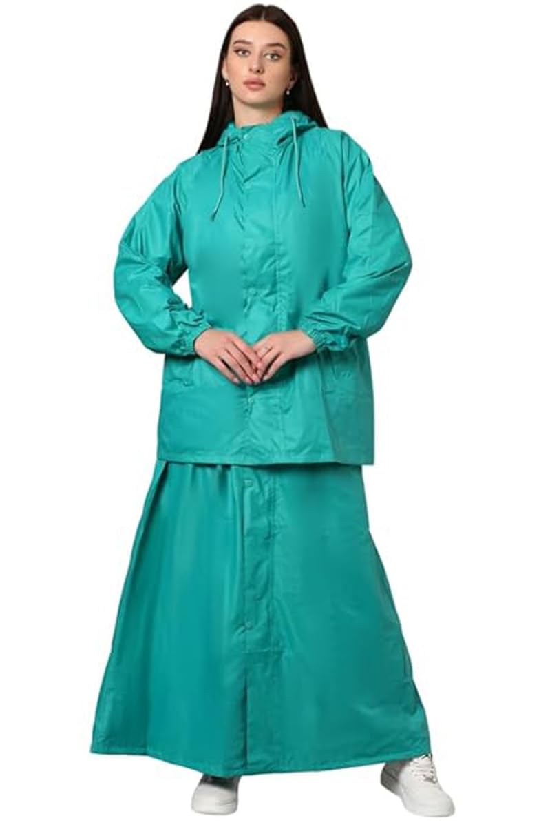 nx Waterproof Rain Skirt Top Jacket for Women Rain Coat in 4 Colors