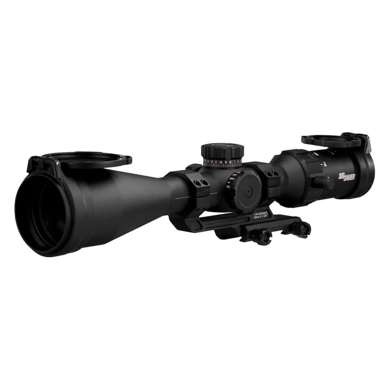 SIG SAUER Tango-SPR 6-24x52mm 30mm Tube Second Focal Plane/SFP/F2 Shockproof Waterproof Fogproof Tactical Riflescope | MOA BDC-1 Reticle, Flip-Back Caps & Throw Lever Included, SOTS46000