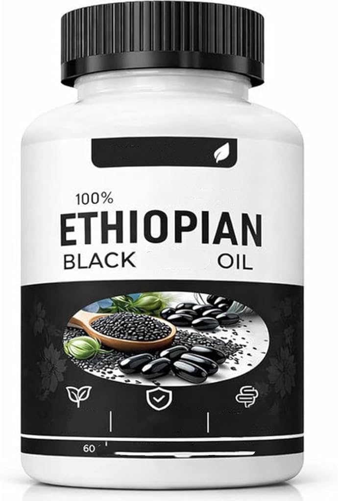 Olio Nero Etiope, 100% Puro Nigella Sativa