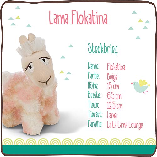 NICI Plüschtier Lama Flokatina 15 cm – Lama Kuscheltier beige für Jungen, Mädchen & Babys – Flauschiges Stofftier zum… – Bild 4