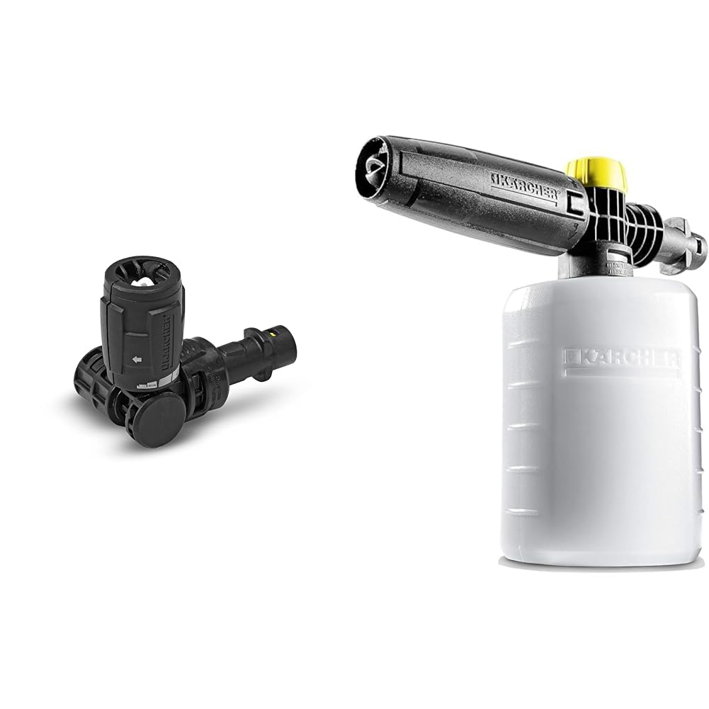 Canon à mousse 0,6L et lance vario power 360 pour un lavage auto impeccable