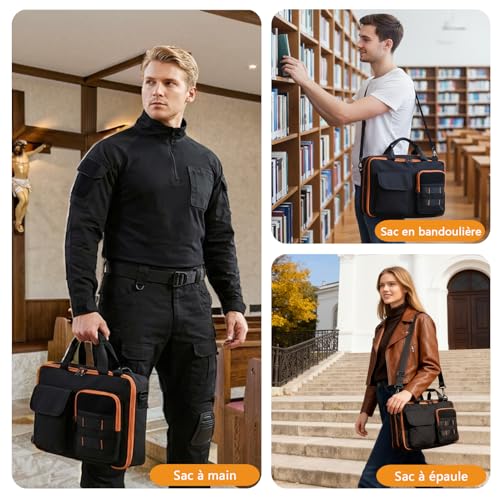 Sac à Bible tactique grand format, un cadeau idéal pour lui - 2
