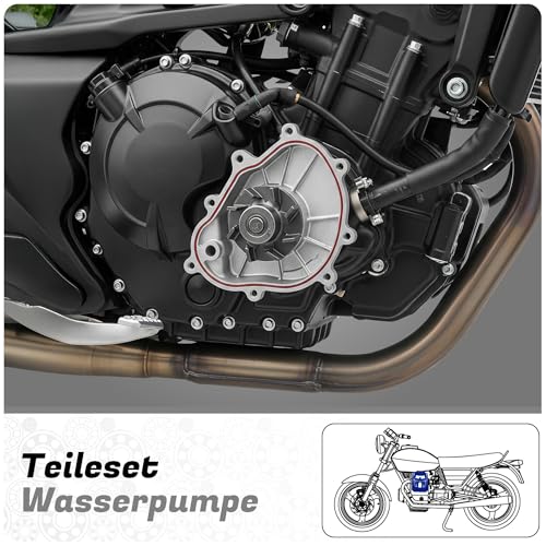 Parts and Parts Wasserpumpen Kugellager kompatibel mit Husqvarna FS 570