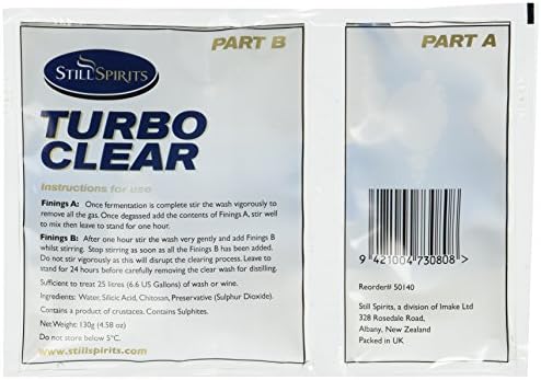 Still Spirits Turbo Clear (Pack of 5) Clearing Agent - 1