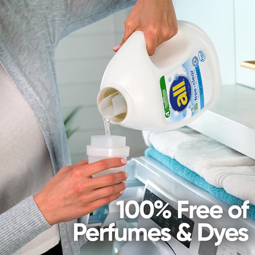 all Liquid Laundry Detergent Free Clear, 118 Ounce, 94 Loads - image 3