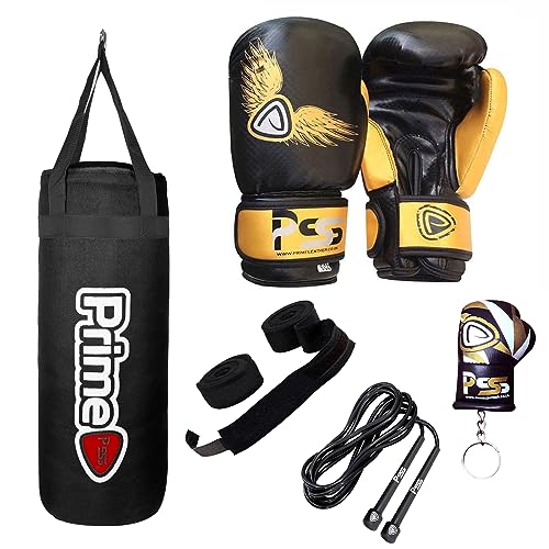 Gants boxe enfants avec sac de frappe pour s'entraîner en famille dans le salon