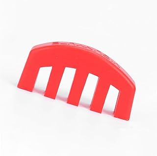 violin accessories Durable Rubber Silencer Violin Mute Violino Accessories For 4/4 3/4 1/2 Practice 5.2 X 2.2cm Hot Replacement Parts (Color : Crimson)