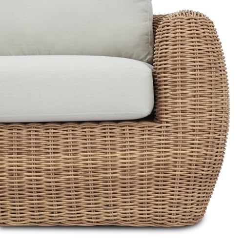 Image of POLY & BARK Corto 114.5 inch Corner Sectional with Expansive Seating, Clean Modern Lines, and Relaxed Cushioned Comfort for Open Living Areas