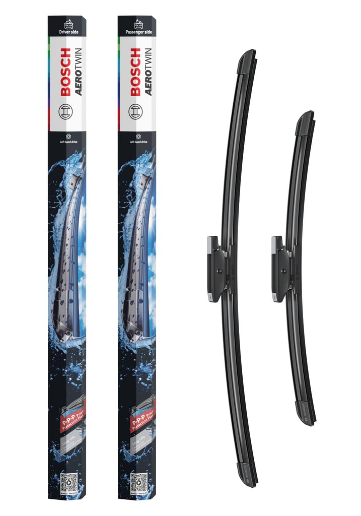 Bosch eA012S - tergicristalli Aerotwin - Lunghezza: 500/360 mm - 1 set per parabrezza anteriore, spedito in confezione originale: meno sprechi, facile apertura